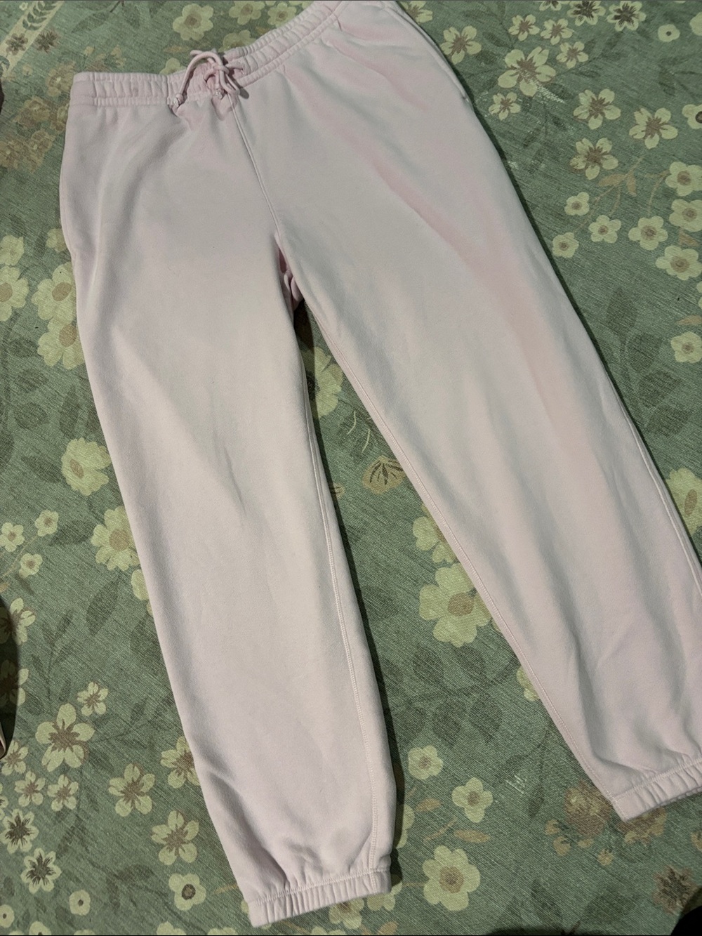 YPB Light Pink Joggers-short inseam